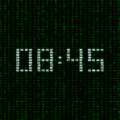 Hacker Clock - Green Matrix app icon