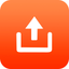 Mobile Upload icon