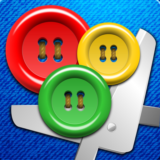 Buttons and Scissors app icon