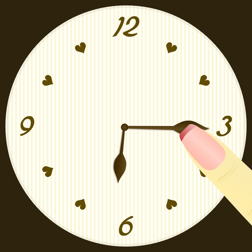 Rolling Beauty Clock Game app icon