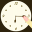 Rolling Beauty Clock Game icon