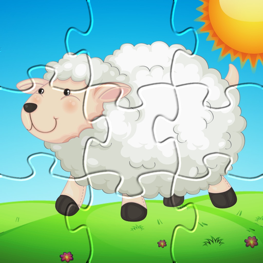 Farm Animal Puzzles for Kids app icon