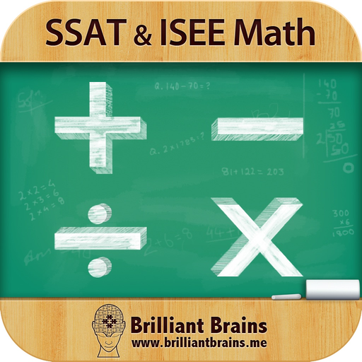 SSAT and ISEE Math Lite app icon