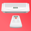 Universal AC remote control icon