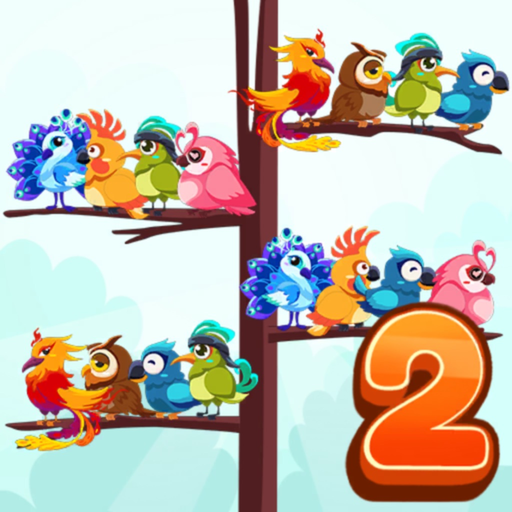 Bird Sort 2 Color Puzzle Game app icon