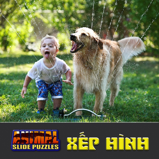 Kids Animal Slide Puzzle Ghép Hình Động Vật Cho Bé app icon