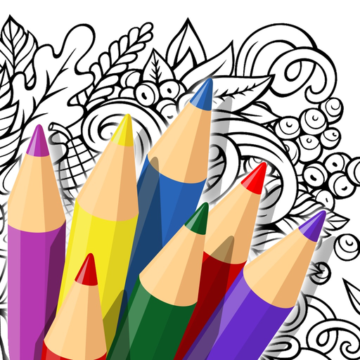 Doodle Color: Coloring Book app icon