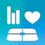 Wiscale - iPad version for weight and blood pressure only icon
