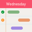 Agenda Plan - on Gantt Chart icon