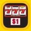 Lucky 777 Slot Machine VIP Free icon