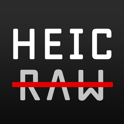 NO RAW app icon