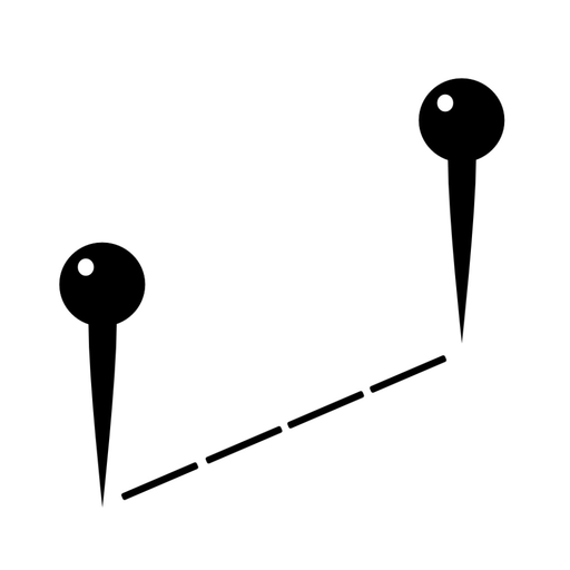 Simple Map Distance app icon