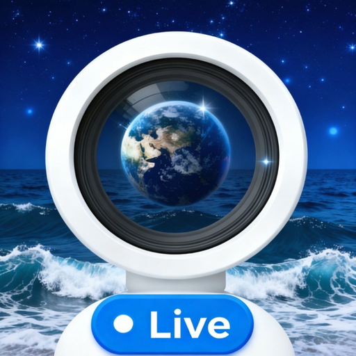 EarthLive: GPS Photos Map app icon