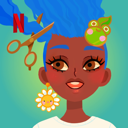 Toca Boca Hair Salon 4 NETFLIX app icon