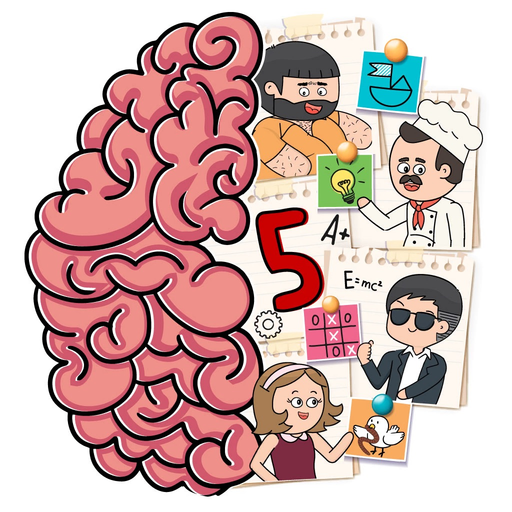 Brain Test 5: Tricky Challenge app icon