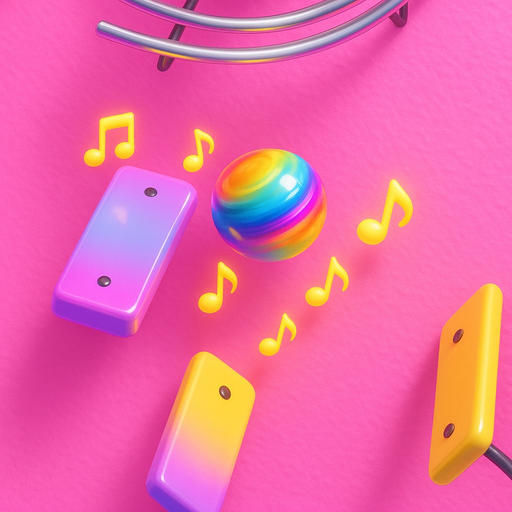 Marble Music Beat Bounce Game app icon