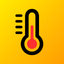 Temperature in Room + icon