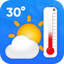 Room Temperature : Thermometer icon