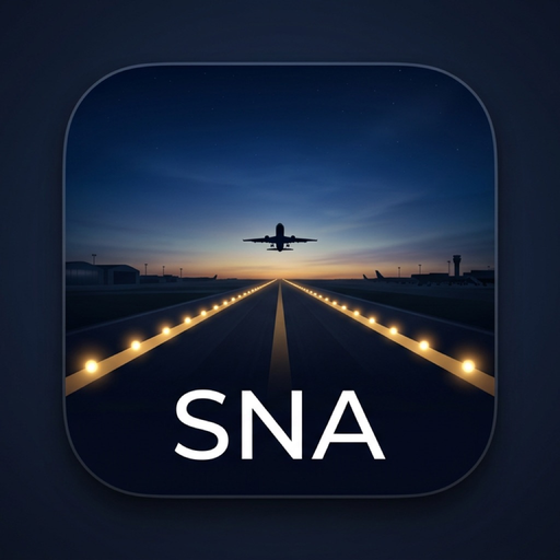 John Wayne SNA Airport app icon