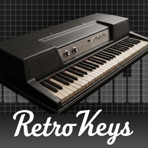 Retro Keys: Piano, Wurl, Rhds app icon