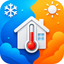 Room Temperature & Thermometer icon