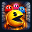 Pacman in 3d icon