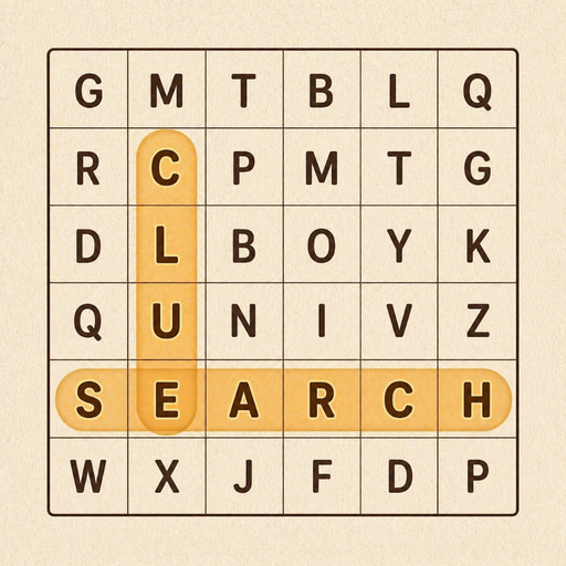 Word Search Game: ClueSearch app icon