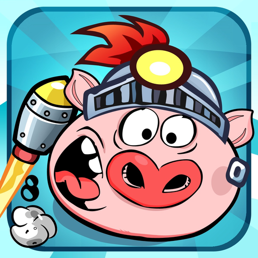 Turbo Pigs - Run Piggy Run! app icon