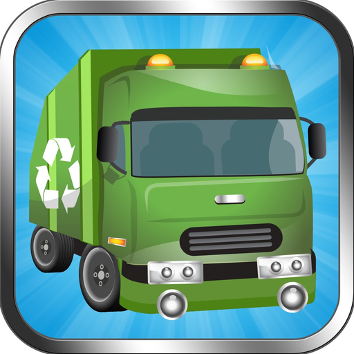 Garbage Truck Street Race - Dumpster Trucks Trash Pick Up Games Free app icon