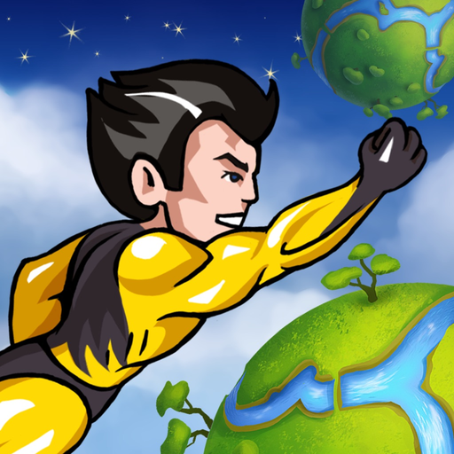 Super Hero Action Man - Best Fun Adventure Race to the Planets Game app icon
