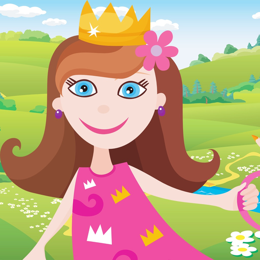 Princess puzzle for girls and toddlers app icon