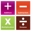 Math educational app for kids icon