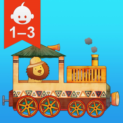 Safari Train for Toddlers app icon