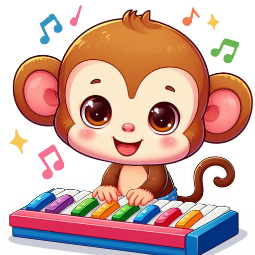 Baby Piano + Kids Music Games app icon