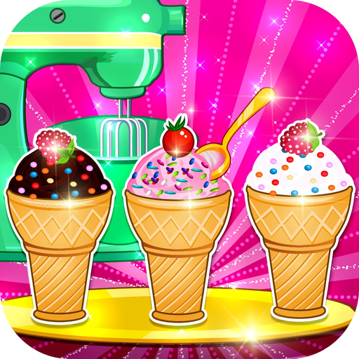 Ice Cream Cone Cupcake Cooking app icon
