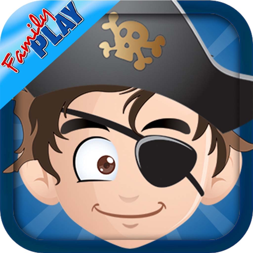 Pirates Adventure All in 1 Kids Games app icon