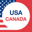 United States of America & Canada Trip Planner, Travel Guide & Offline City Map icon