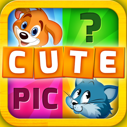 Cute Pic Guess The Animal - Free Words and Picture Photo Family Guessing Puzzle Quiz Fun app icon