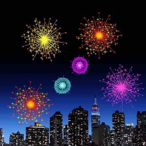 Sights and Sounds: Fireworks app icon