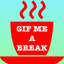 Gif Me A Break: #1 Best Gif Messenger icon