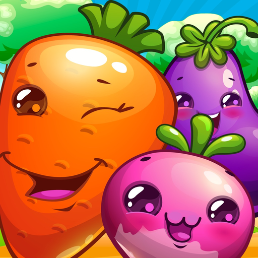Veggies & Fruits Junior games app icon