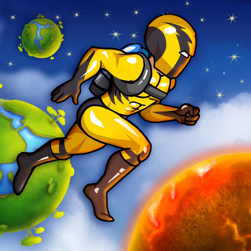 Super Hero Action Jump Man - Best Fun Adventure Jumping Race Game app icon