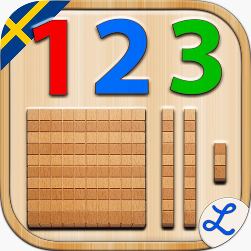 Swedish Montessori Numbers app icon