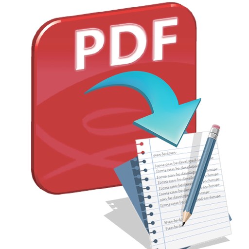PDF to Text Converter Expert app icon