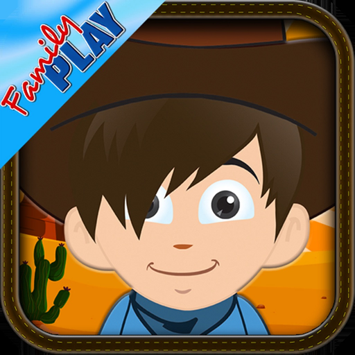 Cowboy Kids Games app icon