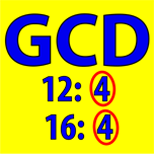 Greatest Common Divisor app icon