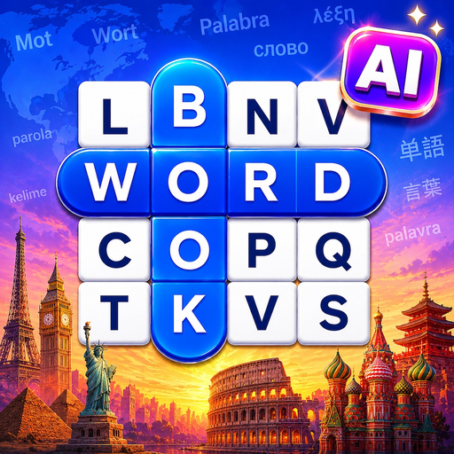 AI Word Search Puzzle Game app icon