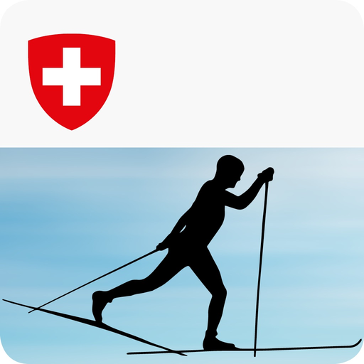 Cross-country skiing technique app icon