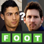 Football, guess the foot players, pics quiz icon