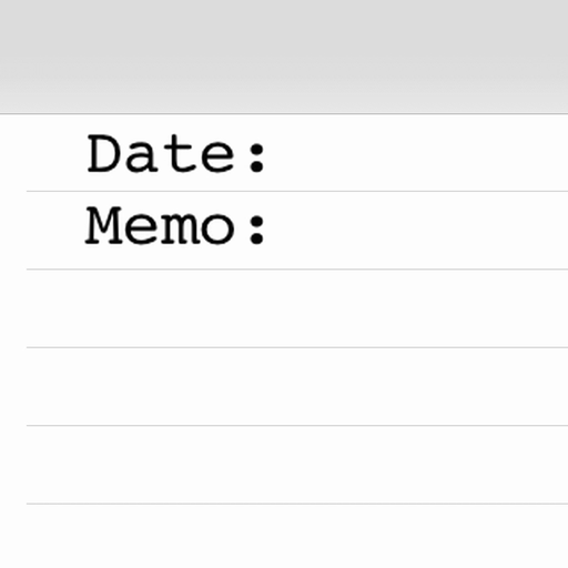 DateCalcMemo ～ how many days app icon